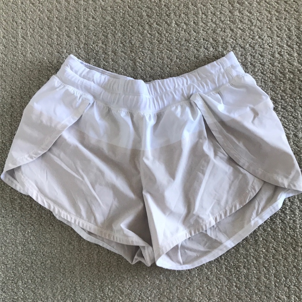 Lululemon running shorts.